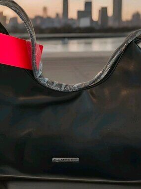 Rampage black clutch bag